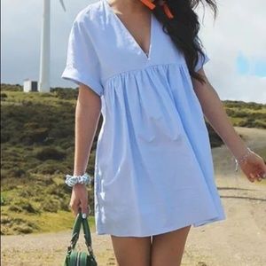 Low cut jumpsuit dress